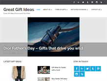 Tablet Screenshot of great-gift-ideas.org